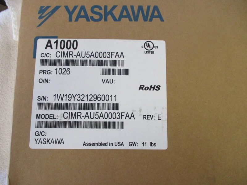 Электропривод Yaskawa CIMR-AU5A0003FAA