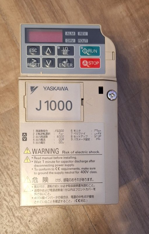 Привод Yaskawa CIMR-JA2A0002BAA
