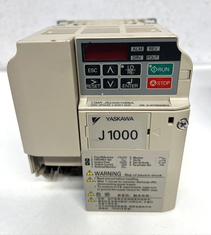 Частотный преобразователь Yaskawa CIMR-JB2A0010BBA