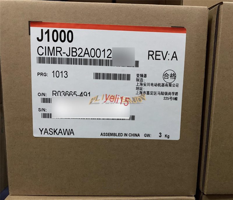 Частотный преобразователь Yaskawa CIMR-JB2A0012BAA