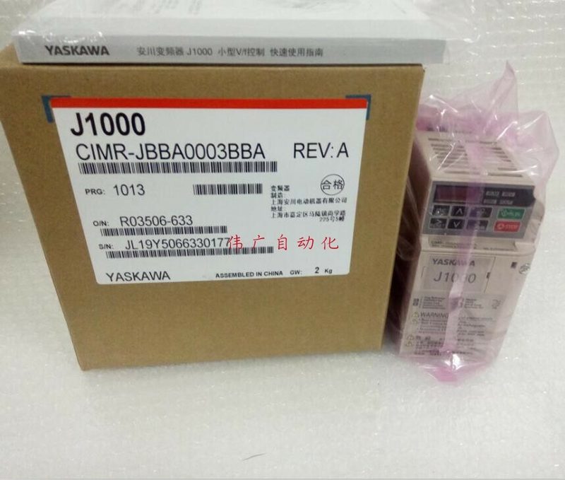 Частотный преобразователь Yaskawa CIMR-JB4A0001BAA