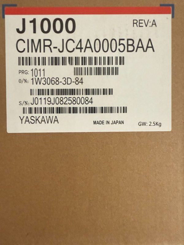 Привод Yaskawa CIMR-JC4A0005BAA