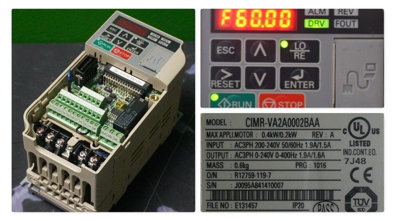 Частотный преобразователь Yaskawa CIMR-VA2A0002BAA