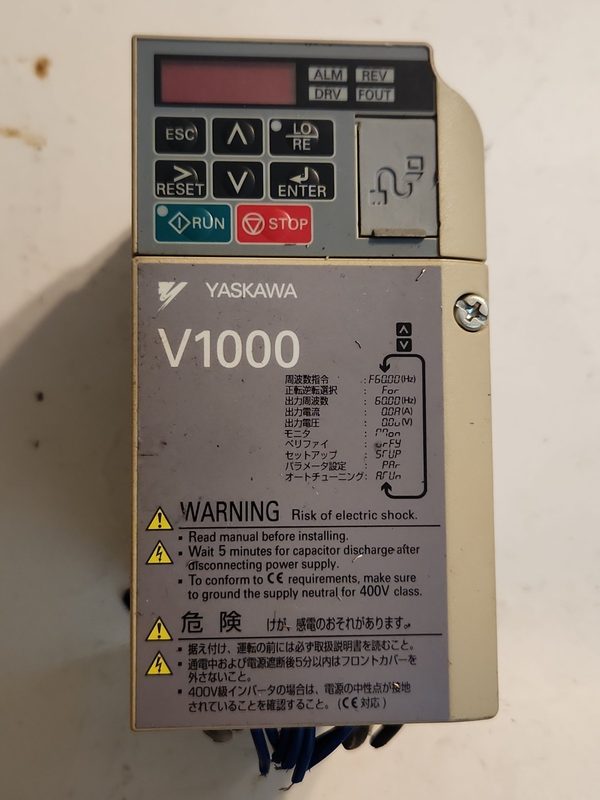 Частотный преобразователь Yaskawa CIMR-VA2A0004BAA