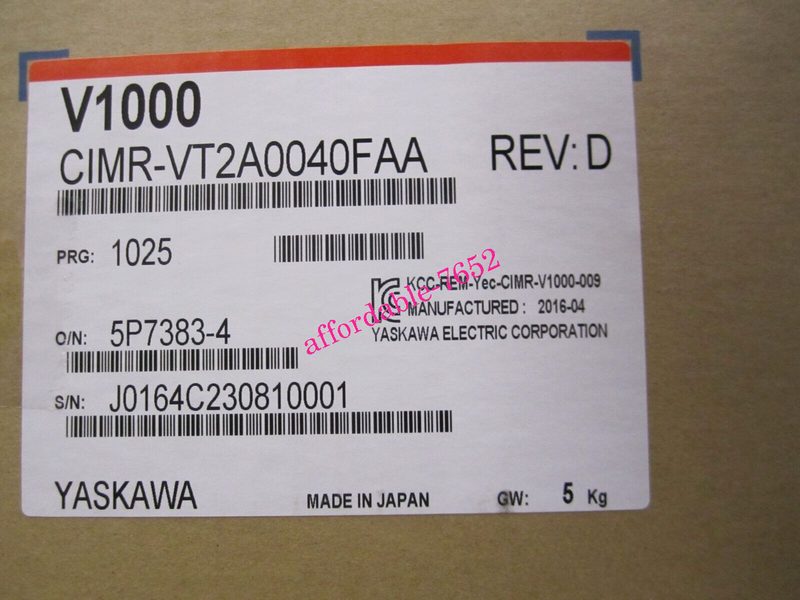 Частотный преобразователь Yaskawa CIMR-VT2A0040FAA