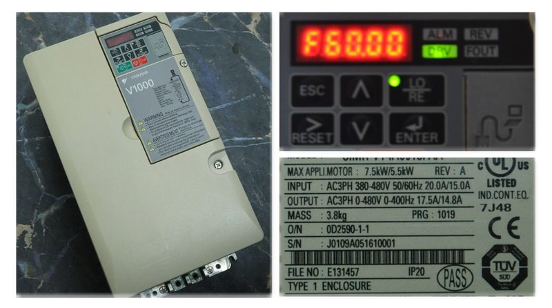 Частотный преобразователь Yaskawa CIMR-VT4A0018FAA