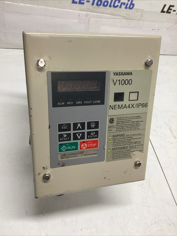 Частотный преобразователь Yaskawa CIMR-VU4A0004GAA
