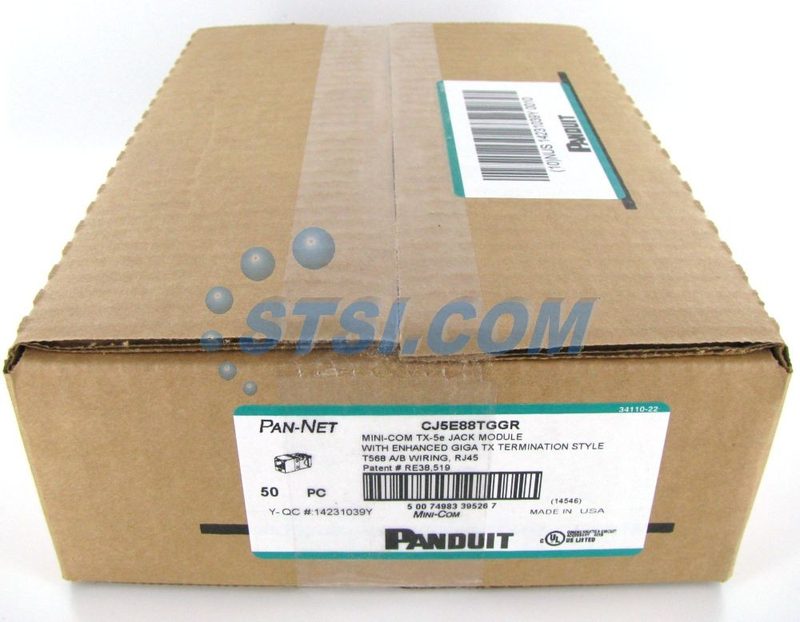 Модуль Keystone Panduit CJ5E88TGGR