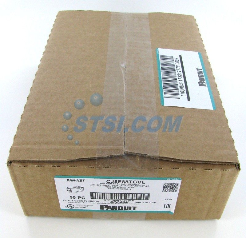 Модуль Keystone Panduit CJ5E88TGVL