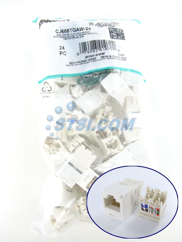 Модуль Keystone Panduit CJ688TGAW-24
