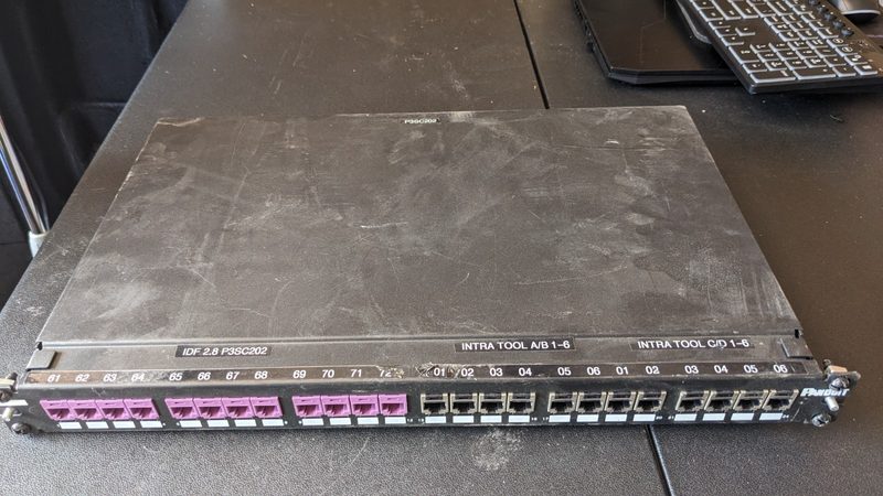 Патч-панель Panduit CJ688TGVL