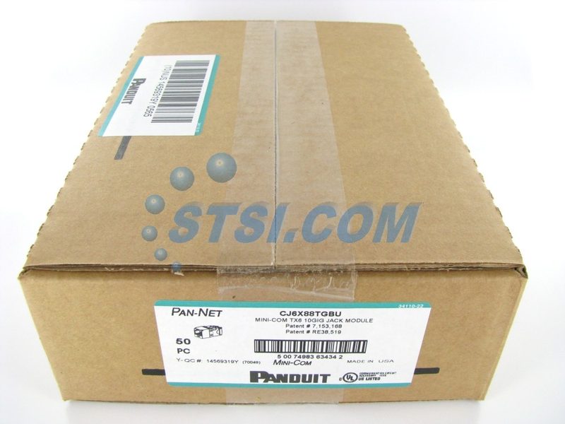 Модуль Keystone Panduit CJ6X88TGBU