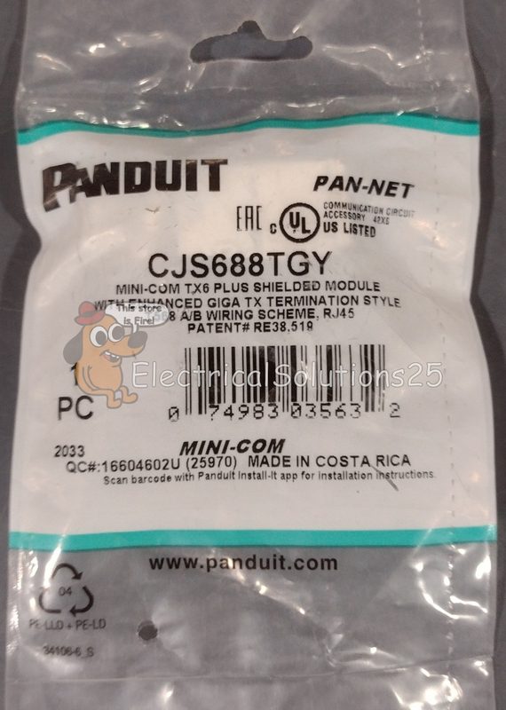 Модуль Keystone Panduit CJS688TGY