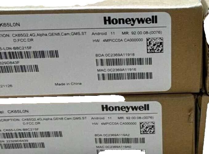 Сканер штрих-кода Honeywell CK65-L0N-D8C215F