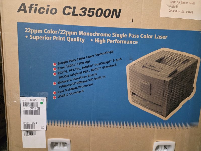 Лазерный принтер CL3500N