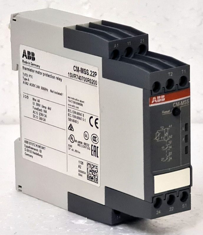 Реле защиты ABB CM-MSS.22P