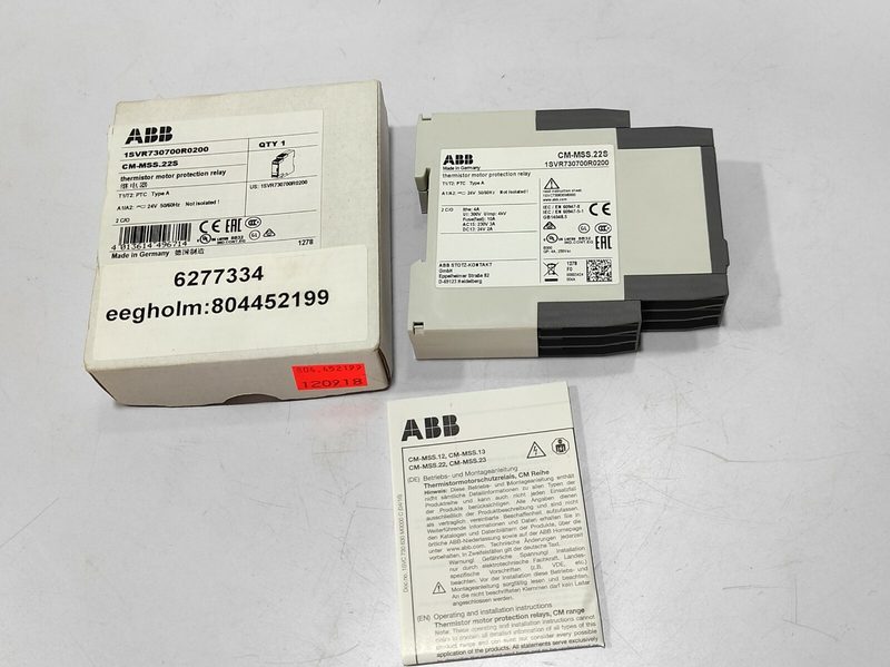 Реле защиты ABB CM-MSS.22S