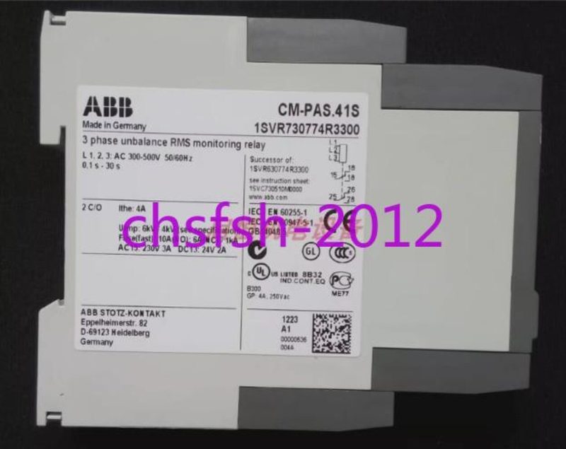 Реле защиты ABB CM-PAS.41S