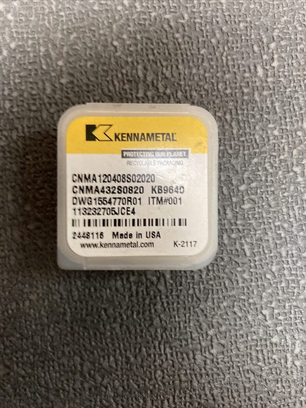 Режущий инструмент Kennametal CNMA432S0820