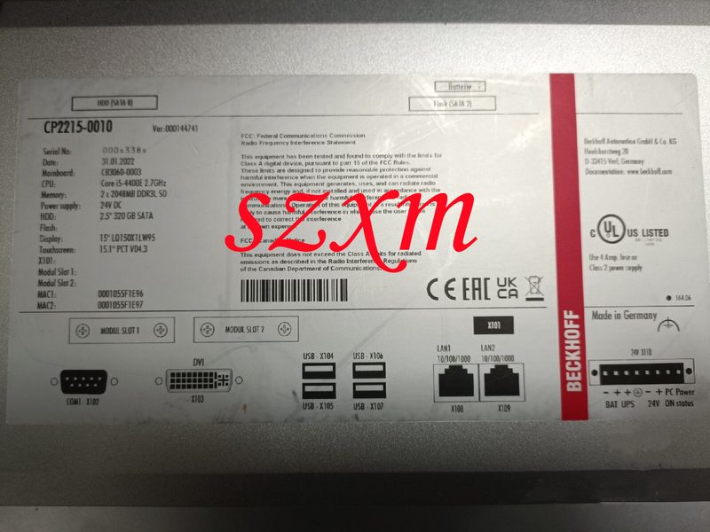 Beckhoff CP2215-0010
