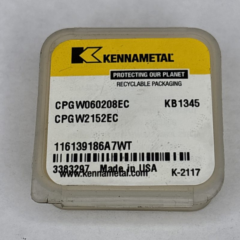 Режущий инструмент Kennametal CPGW2152EC