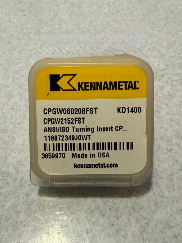 Режущий инструмент Kennametal CPGW2152FST