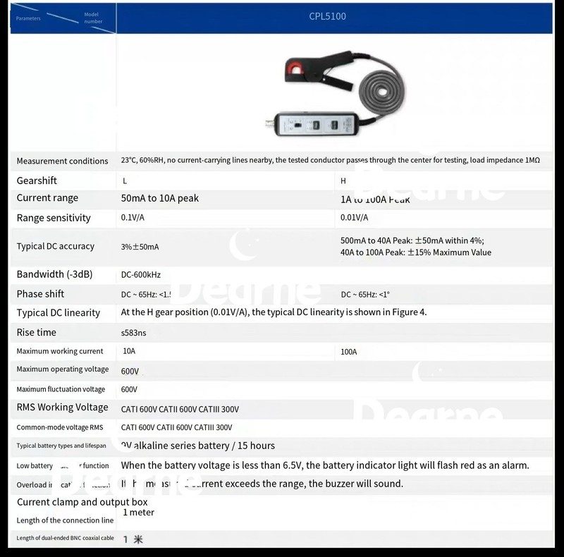 Тестер Siglent CPL5100