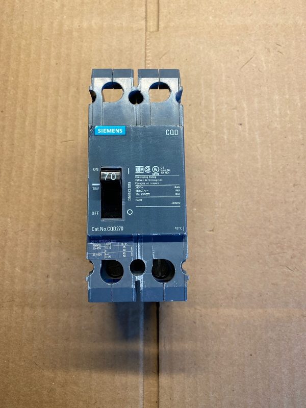 Автоматический выключатель Siemens CQD270