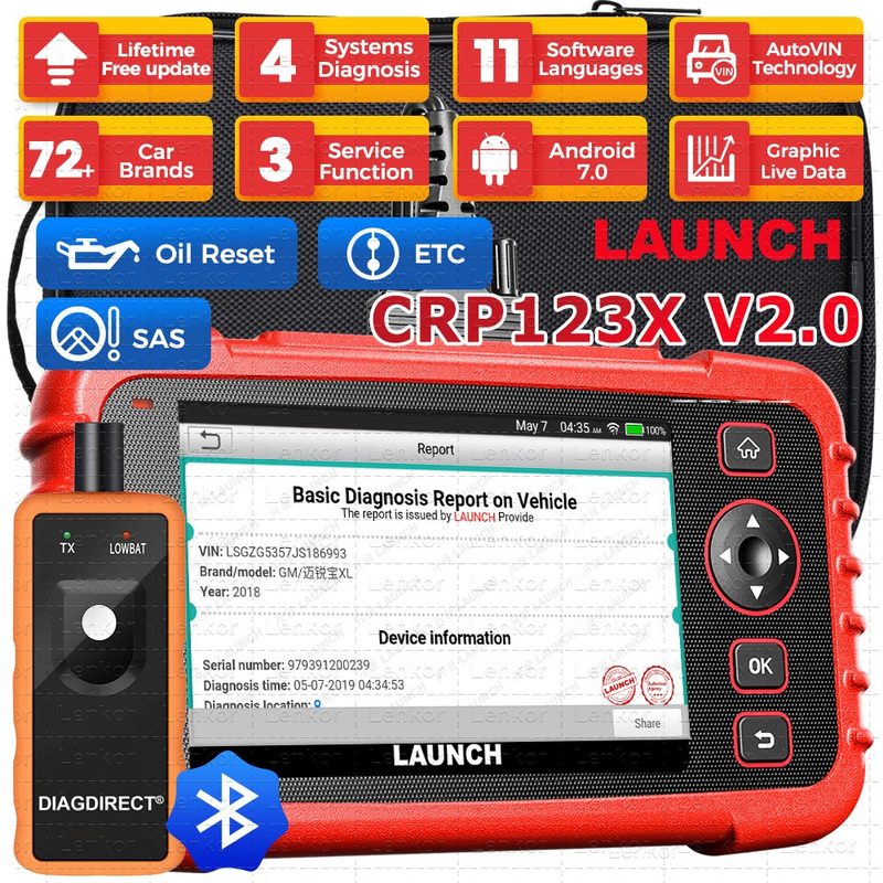 Диагностический сканер CRP123X