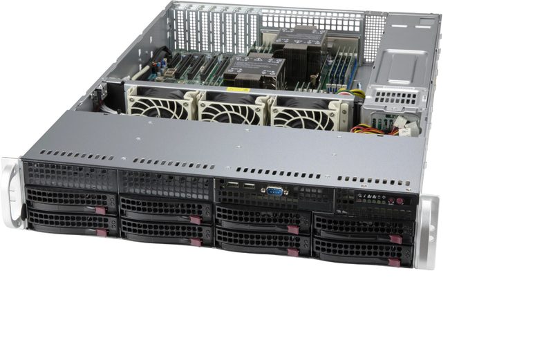 Сервер Supermicro CSE-825BTQC-R1K23LPB
