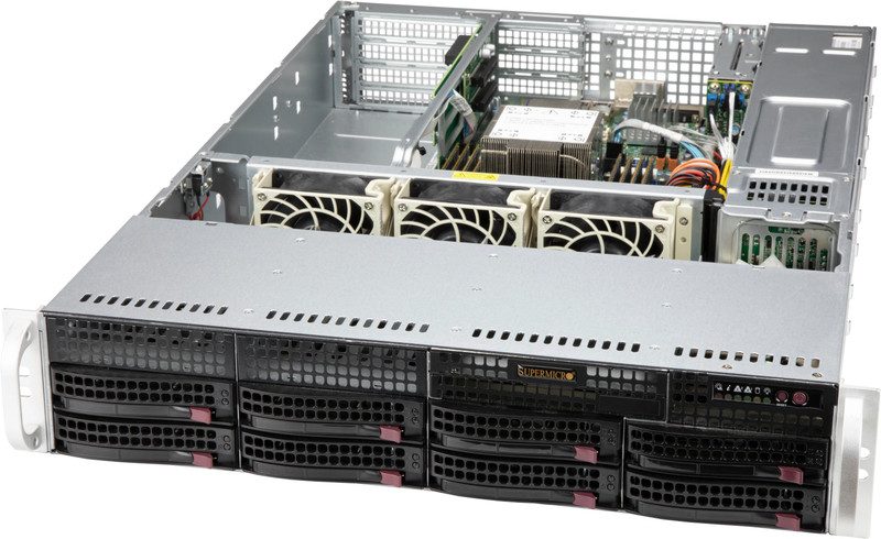 Корпус сервера Supermicro CSE-825BTQC-R609WB