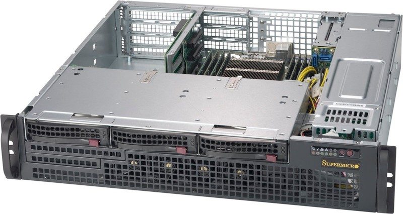 Корпус сервера Supermicro CSE-825MBTQC-R802WB