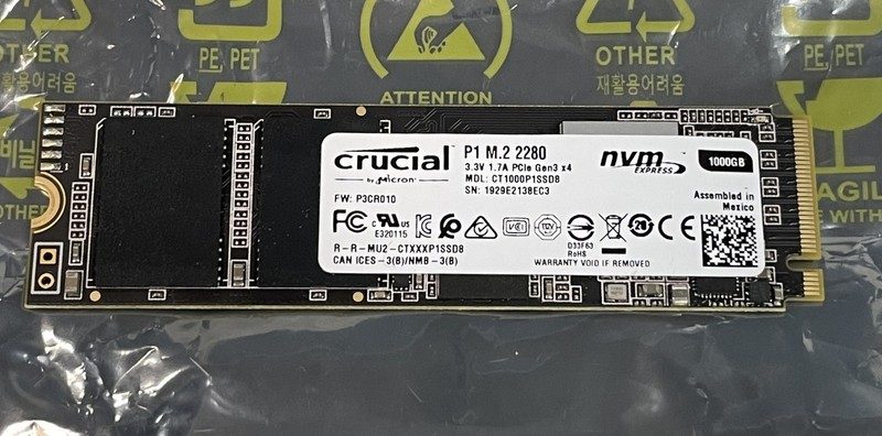 SSD-накопитель Micron CT1000P1SSD8
