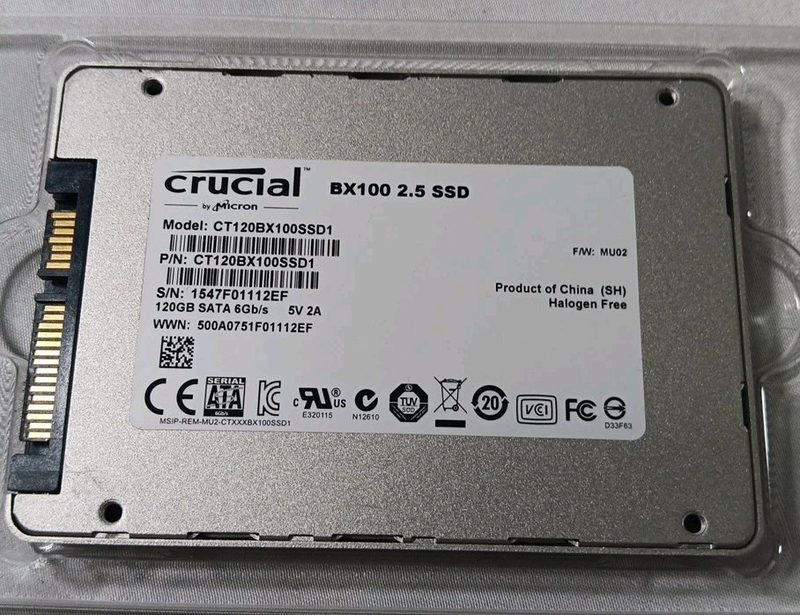 SSD-накопитель Micron CT120BX100SSD1