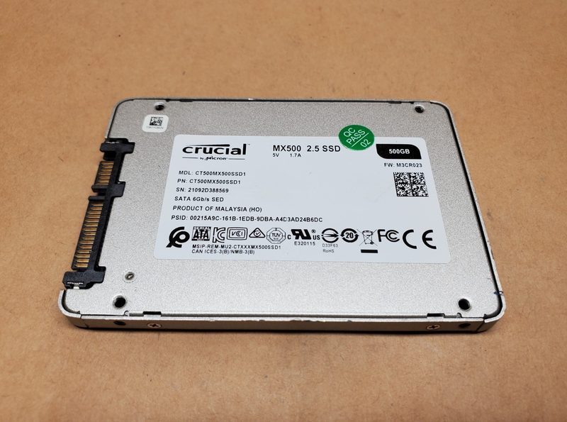 SSD-накопитель Micron CT500MX500SSD1