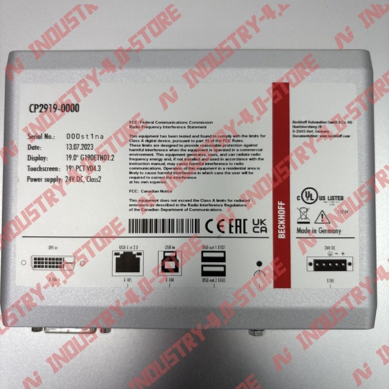 IIoT-устройство Beckhoff CU2919-0000