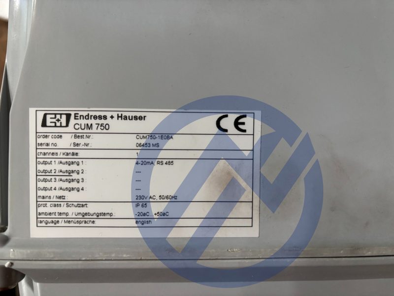 Ультразвуковой датчик Endress+Hauser CUM750-1E0BA