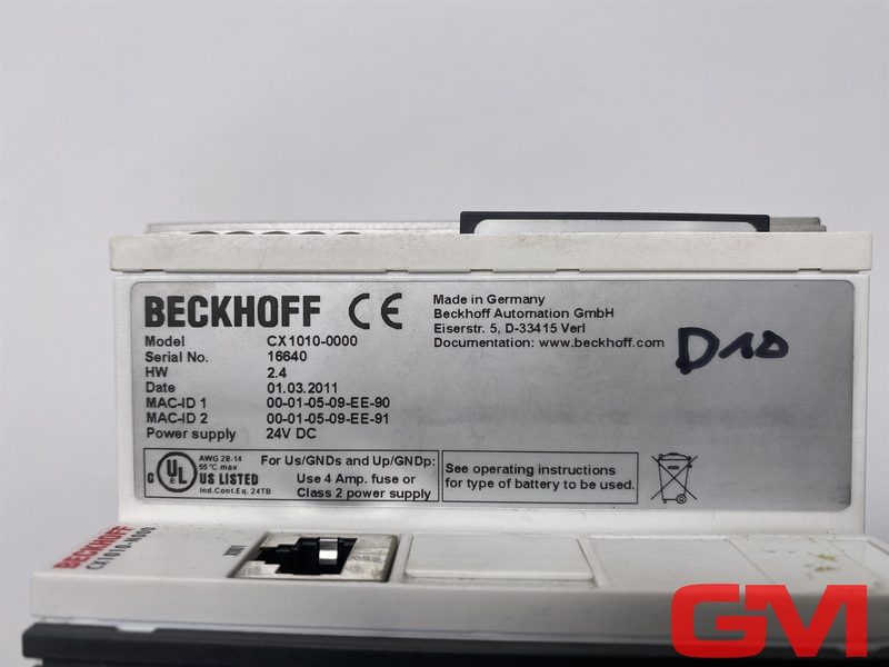 ПЛК Beckhoff CX1010-0000