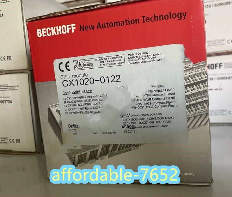 ПЛК Beckhoff CX1020-0122