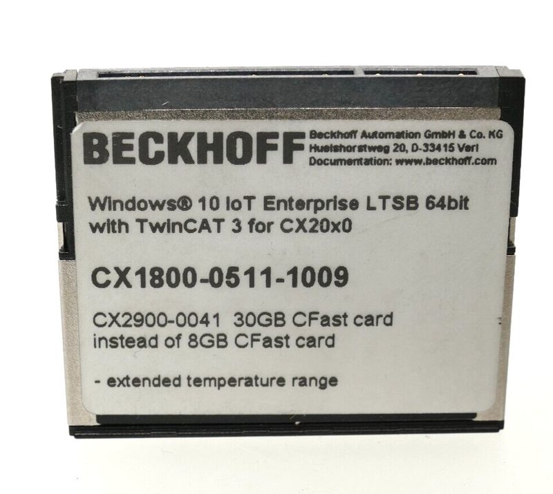 Карта памяти Beckhoff CX1800-0511-1009