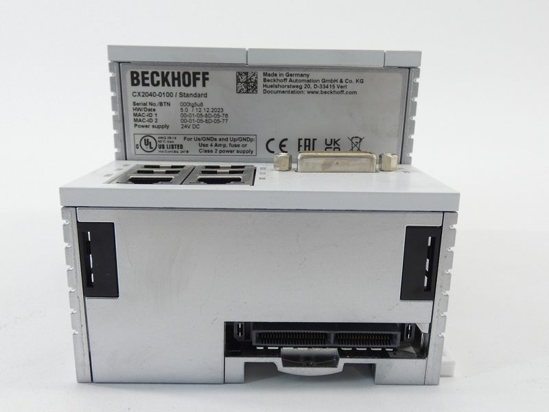 Промышленный компьютер Beckhoff CX2040-0100