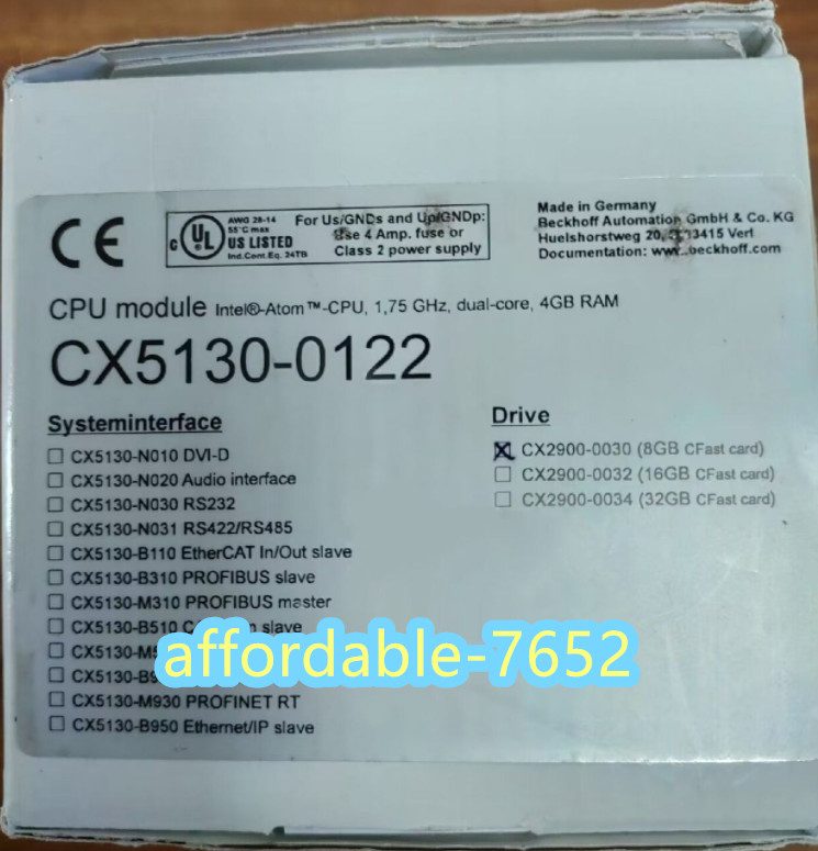 ПЛК Beckhoff CX5130-0122