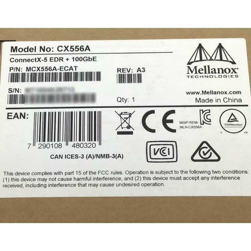 GPU-ускоритель Mellanox CX556-ECAT
