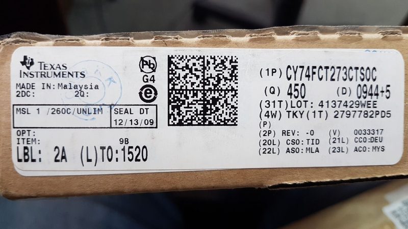 Микросхема CY74FCT273CTSOC