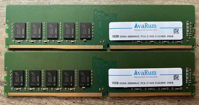 Модуль памяти Micron D4EC-2666-16G