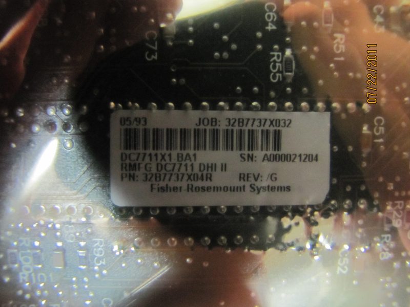 Плата Rosemount DC7711X1-BA1