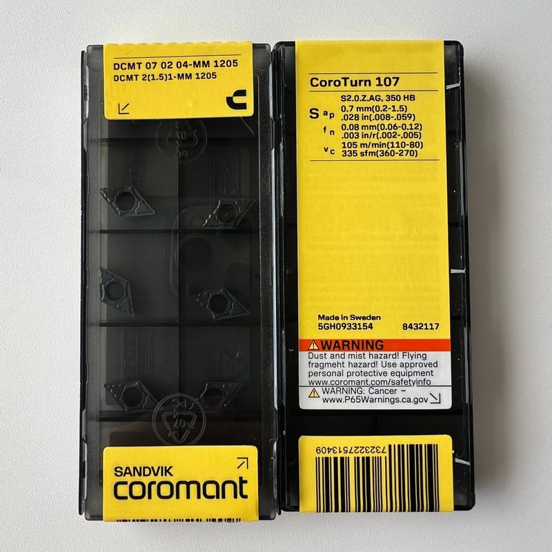 Режущий инструмент Sandvik DCMT070204-MM