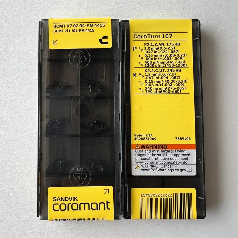 Режущий инструмент Sandvik DCMT070204-PM