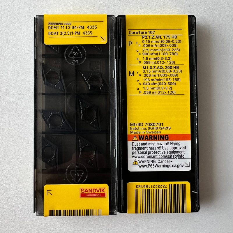 Режущий инструмент Sandvik DCMT11T304-PM