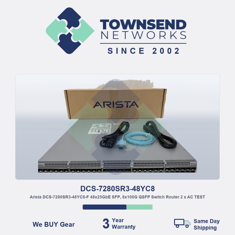 Коммутатор Arista DCS-7280SR3-48YC8